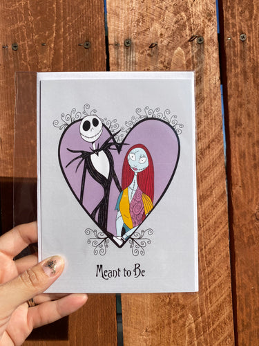Nightmare Before Christmas Valentine Meant To Be