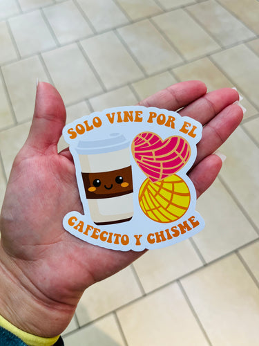 Cafe y Chisme Sticker