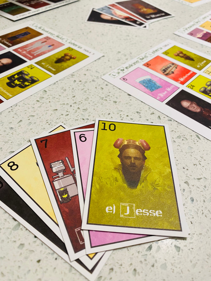 Breaking Bad Loteria Game