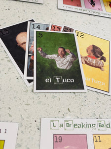 Breaking Bad Loteria Game