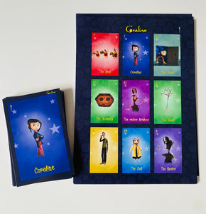 Coraline Bingo / Loteria Set