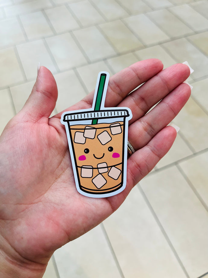 Iced Coffee Sticker