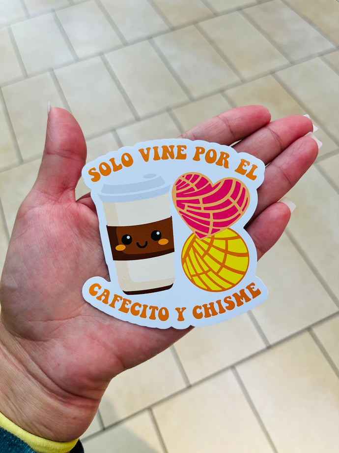 Cafe y Chisme Sticker